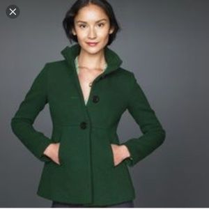 J. Crew Wool Pique Ava Coat